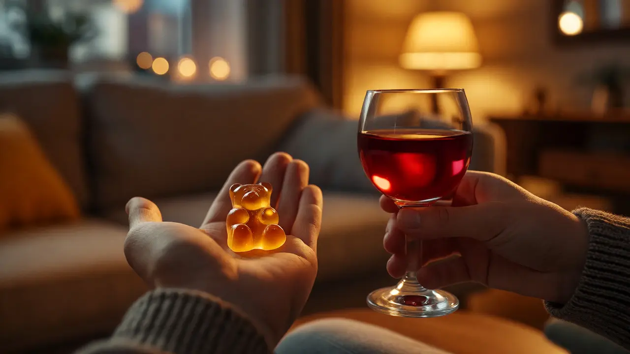 CBD gummies vs. alkohol: Co je lepší pro relaxaci?
