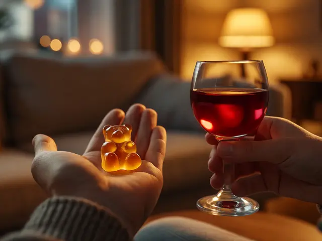CBD gummies vs. alkohol: Co je lepší pro relaxaci?